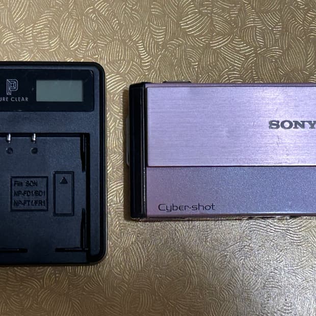 소니 사이버샷 t70 핑크 디카 디지털카메라