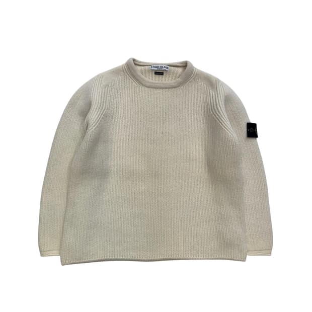 [100] 스톤 아일랜드 울 스웨터 니트