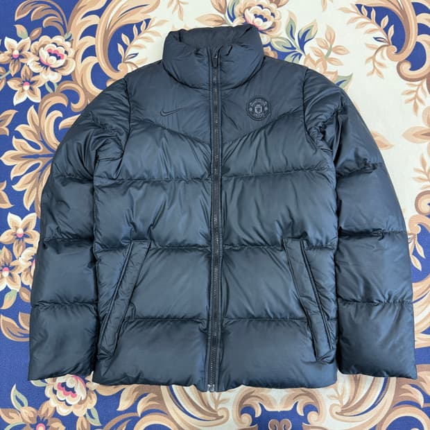 (S)10s 나이키Nike 맨유 다운 자켓 패딩(블랙)