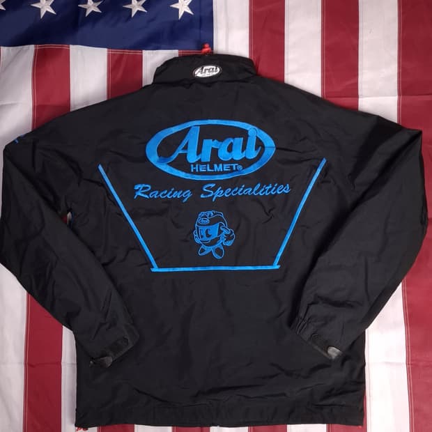 오리지날 아라이 자수 라이더자켓