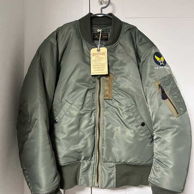 브론슨 ma-1 중국판 M사이즈