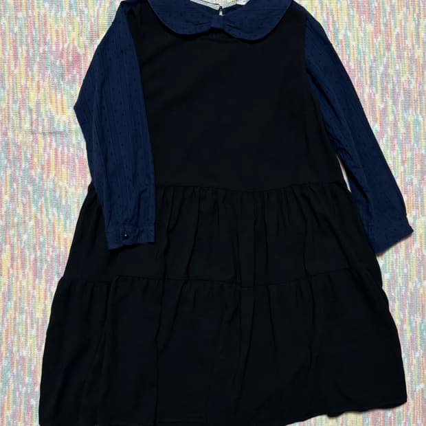 블랙 민소매 원피스