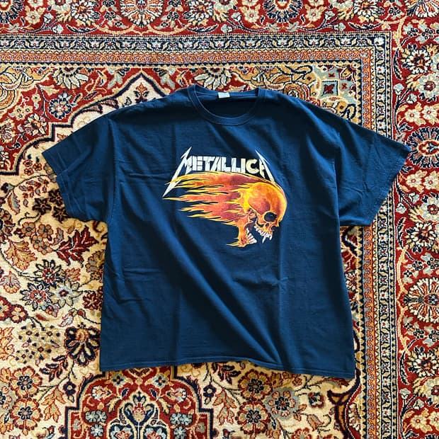 메탈리카(Metallica) "플레이밍 스컬" - XL