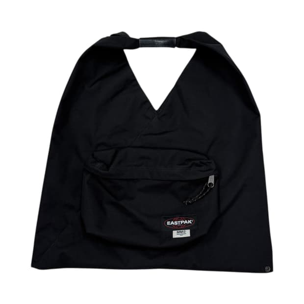 MM6 이스트팩 X 메종 마르지엘라 블랙 토트백 가방