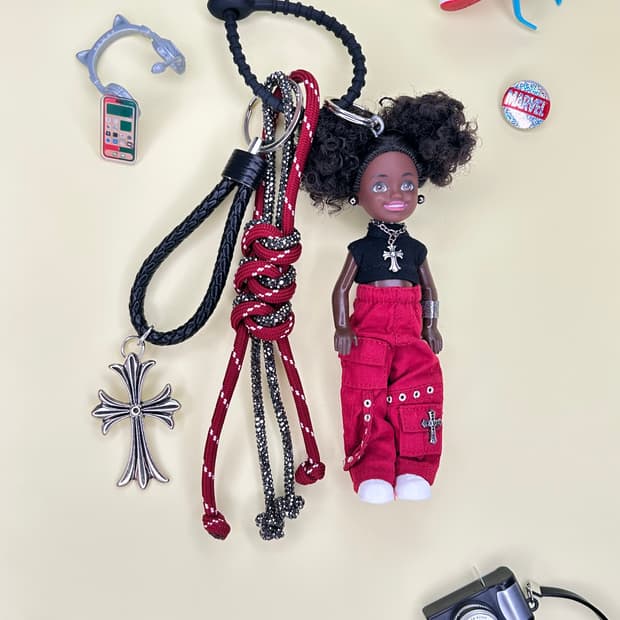 (22)바비키링 정품USA 마텔사 바비인형 커스텀키링