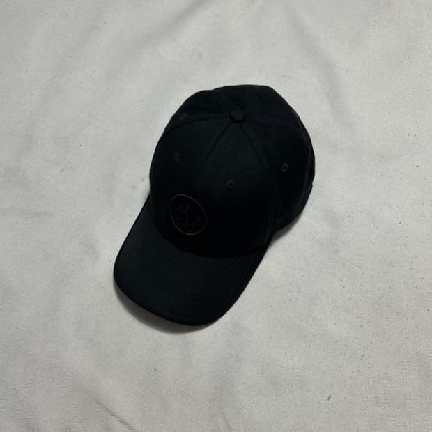 3 스톤아일랜드 블랙 로고 볼캡