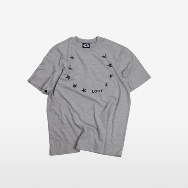 이알티알 ERTR Star Lost T-Shirt Grey m