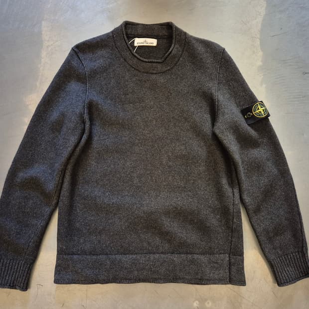 스톤아일랜드 헤비울 스웨터