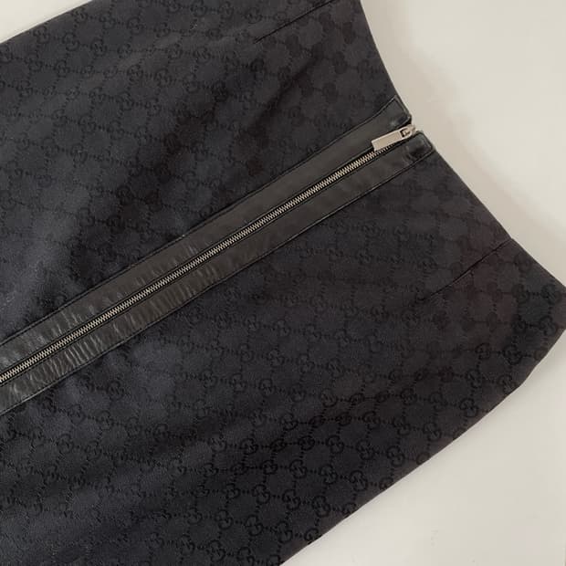 Gucci By TomFord GG MonogramPencil Skirt