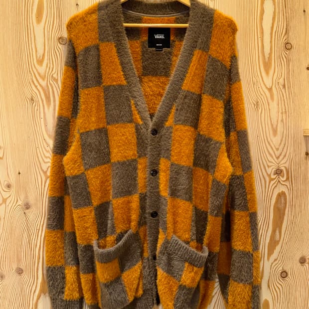 반스 체커보드 가디건