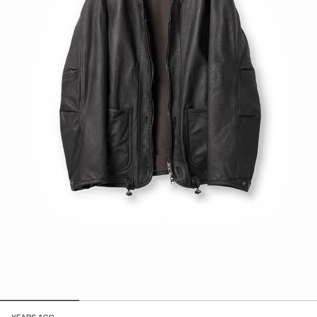 이얼즈어 리버서블 레더 카라리스 자켓 3사이즈