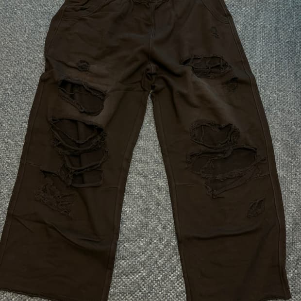 제이디드 런던 Distressed Monster Jogger 블랙 라지