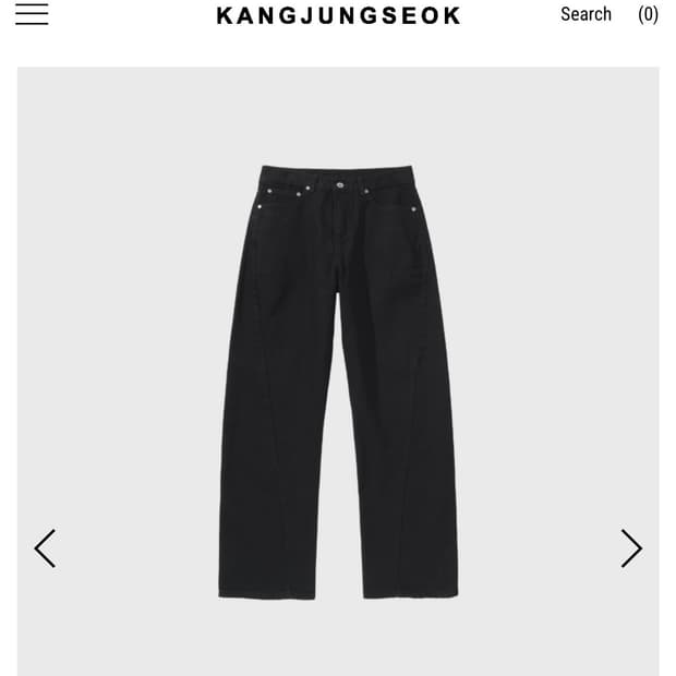 강정석 데님 타입 1 Denim pants type 01