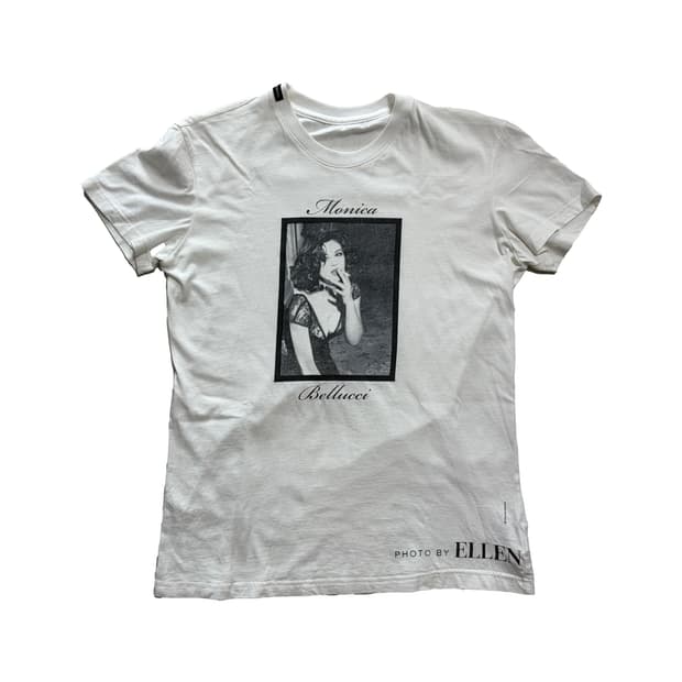 (예약중)2010s 돌체앤가바나 모니카 벨루치, 엘렌 폰 운베르트 티셔츠