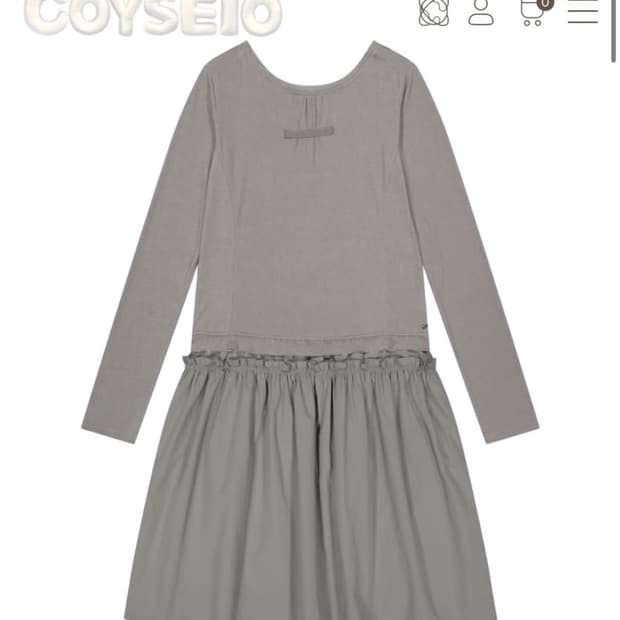 코이세이오 셔링 원피스
