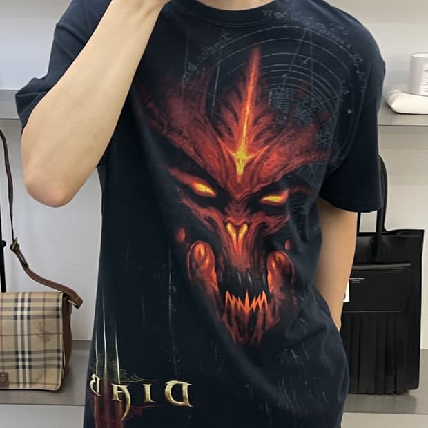 블리자드 디아블로 III 프로모션 티셔츠