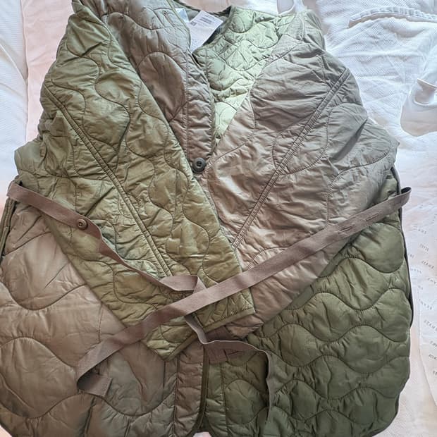 BEAMS BOY 빔즈보이 투톤 라이너 퀄팅 자켓