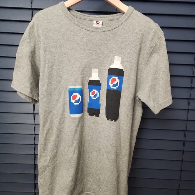 펩시 x 심플리시테 그레이 반팔티