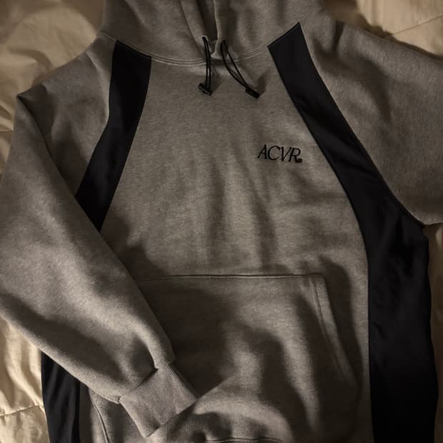 ACVR 회색 후드티