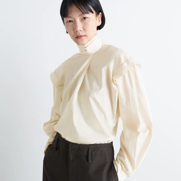 [38]르메르 25fw ASCOT 셔츠/라이트 크림