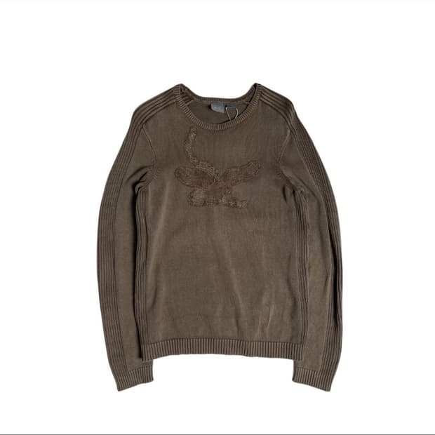 Armani exchange 독수리 브라운 니트