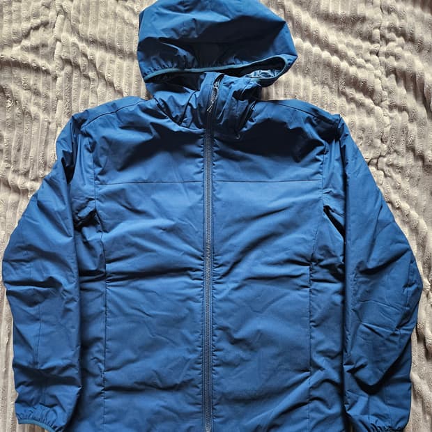 [L] 무신사 스탠다드 코어 클래식 패딩 자켓 다크블루 무탠다드 무톰