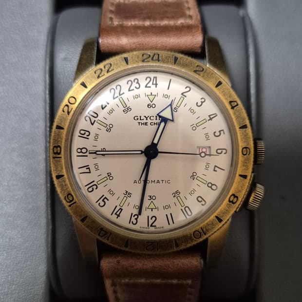 [GLYCINE] 글라이신 Airman The Chief GMT 빈티지