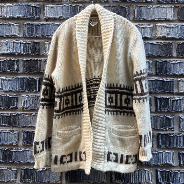 노르딕 숄 가디건