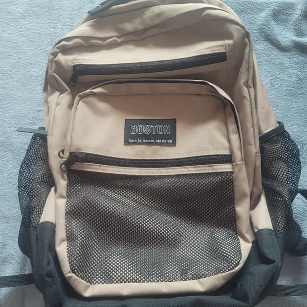 폴햄 베이지 백팩 가방