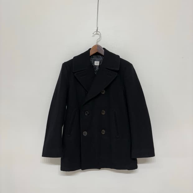 90‘s USN Wool Pea Overcoat.