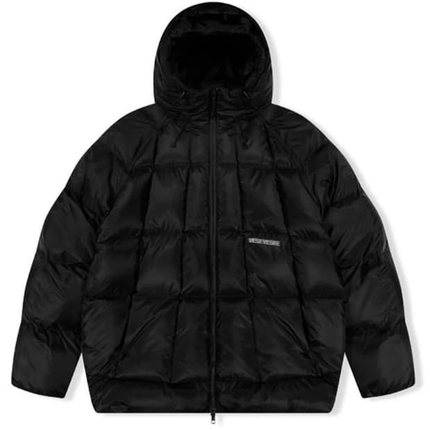 삽니다 yeseyesee gridding down jacket black