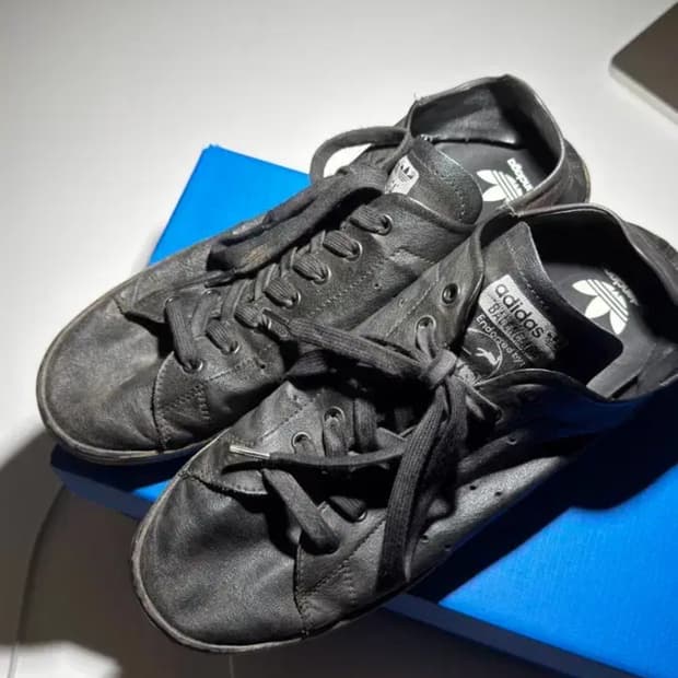 발렌시아가 스탠스미스 블랙 원아웃 45사이즈