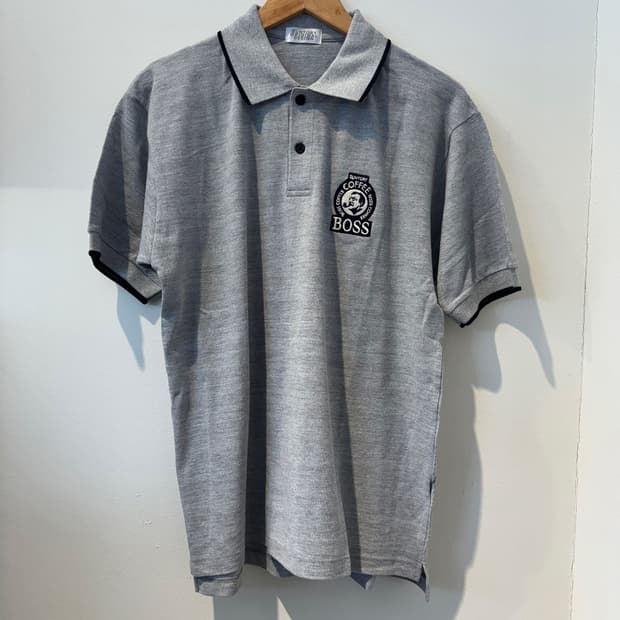 Suntory Boss Café Promo Polo Grey (새상품)