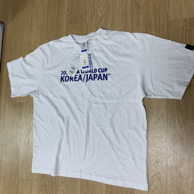 L)2002 한일월드컵 반팔티(데드스탁/크롭수선)