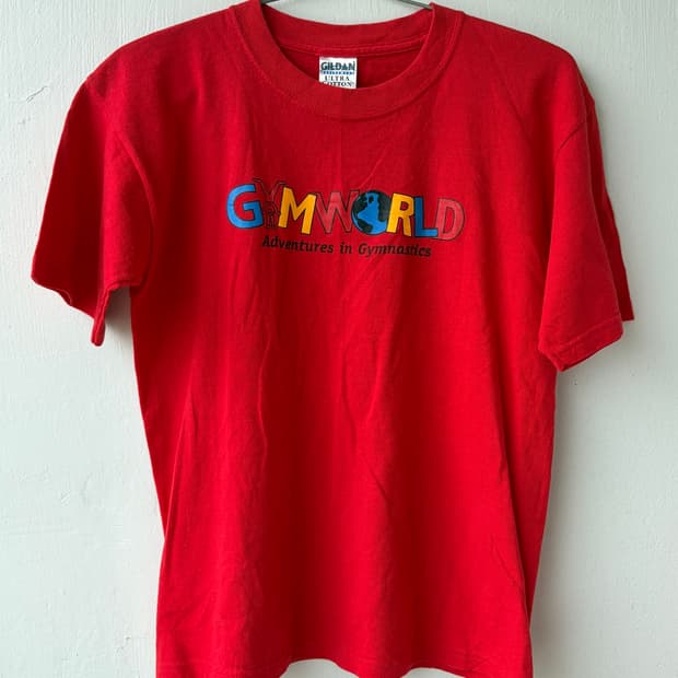 Gym world-vintage T