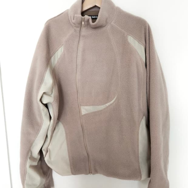 혜인서 패널 플리스 펜싱자켓st