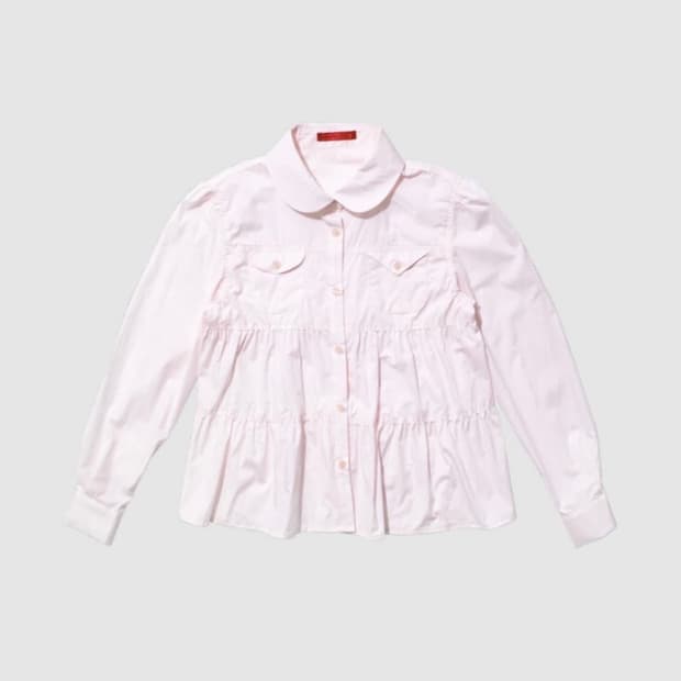 인앤양인하모니 humming blouse rosy pink 착샷(o)