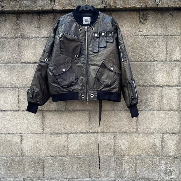 [OS] Dust Blow 멀티 포켓 봄버 자켓 (100~105)