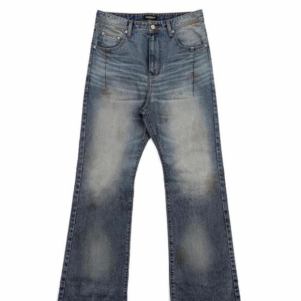 [1]FAR AGED FLARE JEANS