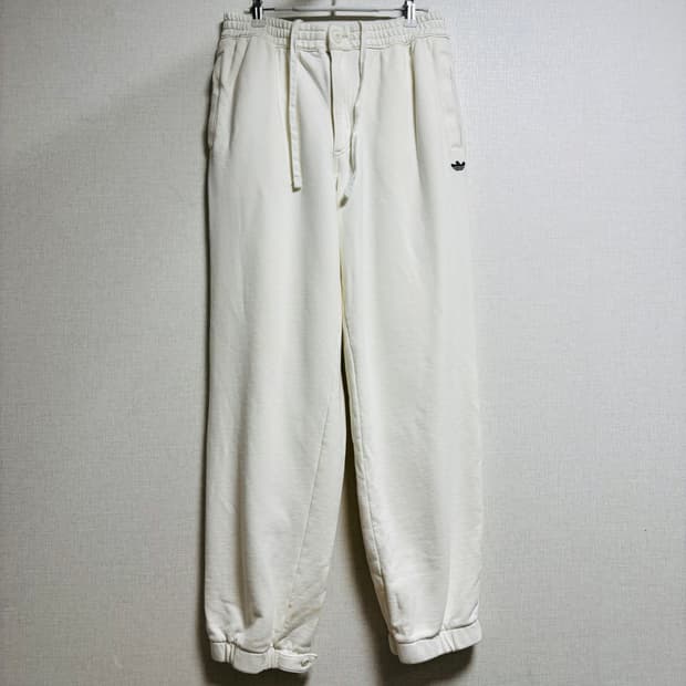 didas 아디다스 트레포일 크림 조거 팬츠