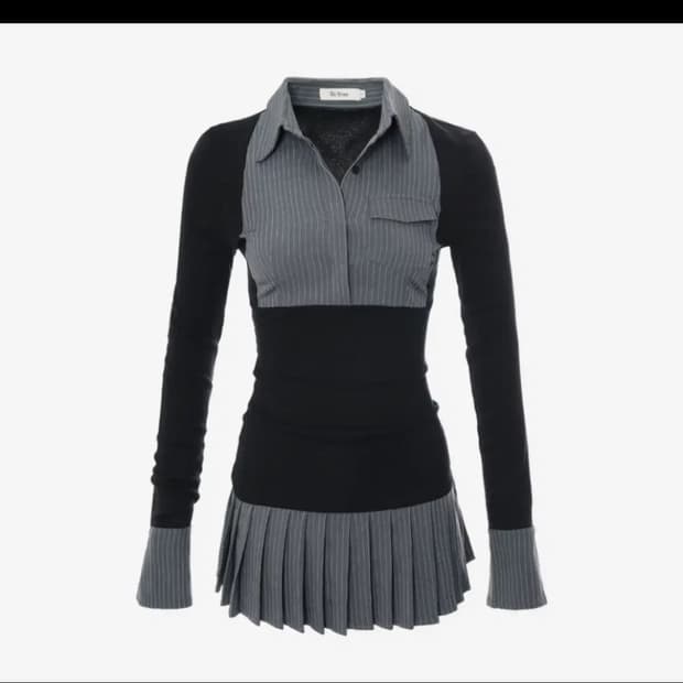 (구해요) 비엔프롬 핀 프레피 원피스BNFROM Pin Pre