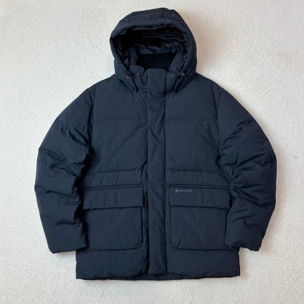 스노우 24ss 시티 캠퍼 후드 헤비 다운 패딩 PN6044