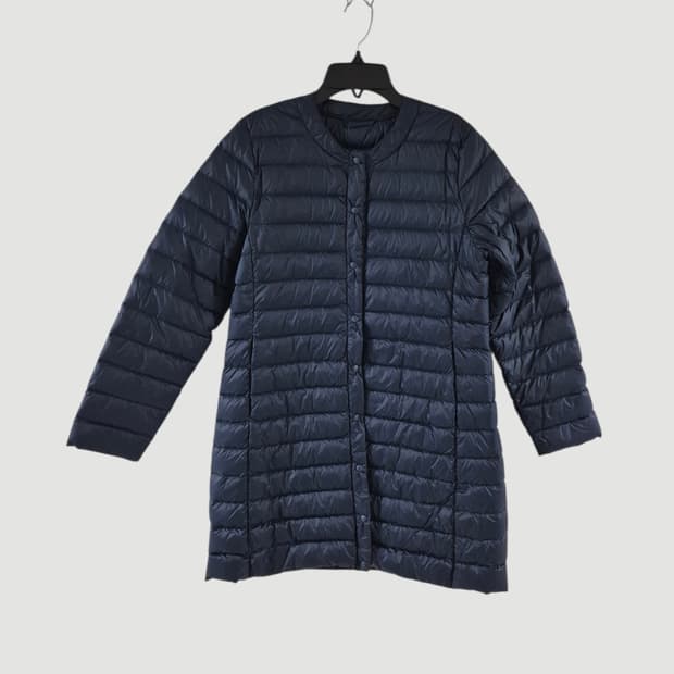 [M]엘르 파리 여자 덕다운 롱경량패딩