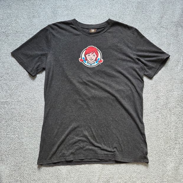 Wendy's Burger 빈티지 반팔 티셔츠 L(100)