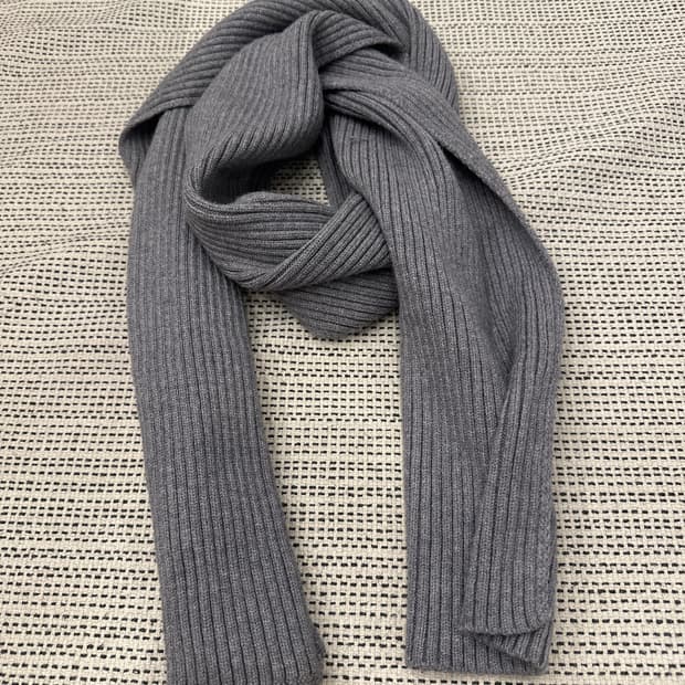 247 서울 니트머플러 그레이