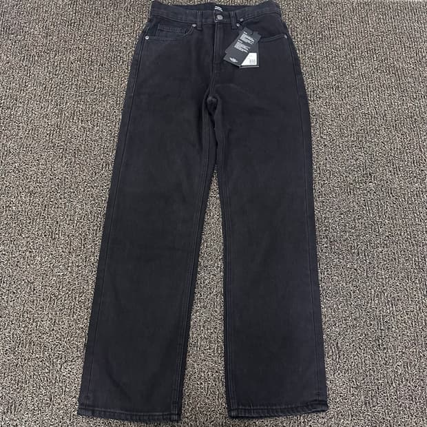 [새상품] 무신사스탠다드 데님 흑청 청바지 팬츠 블랙 28인치