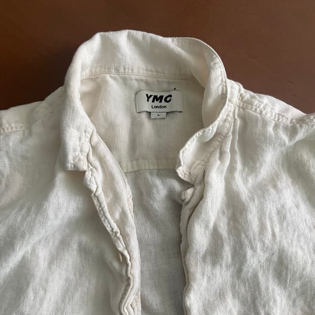 YMC 린넨100% 셔츠 L