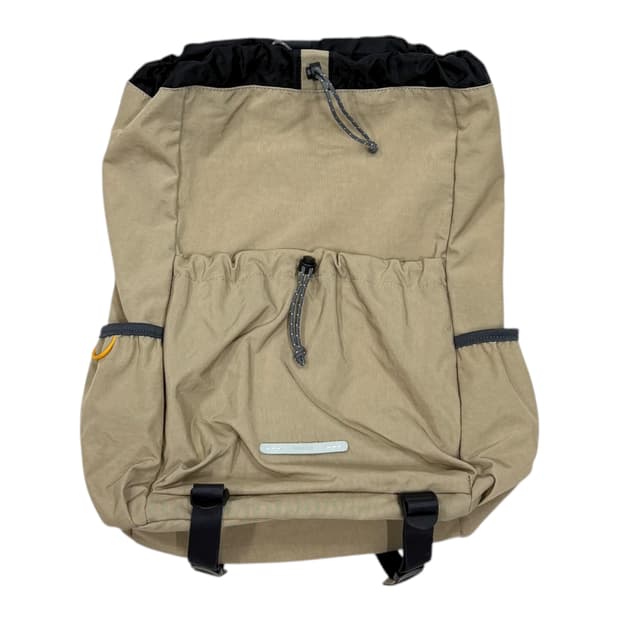 로우로우 드로우 스트링 복조리 백팩 가방 베이지 브라운