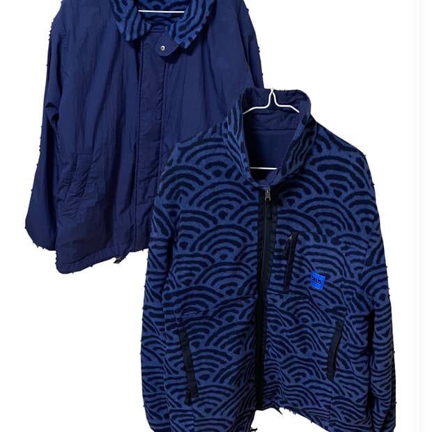 데우스 엑스 마키나 리버시블 플리스 덱자켓 L