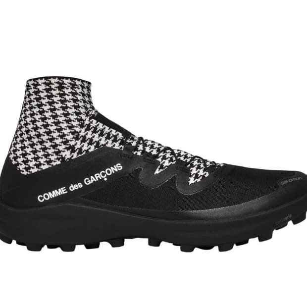 [구매] 270 살로몬 x 꼼데가르송 크로스 블랙 화이트